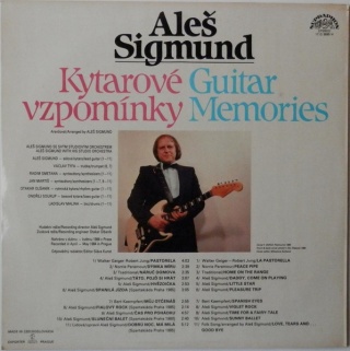 ALEŚ SIGMUND- Kytarowe Vzpominky