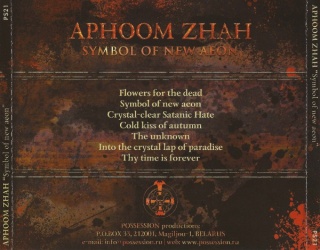 APHOOM ZHAH - Symbol Of New Aeon