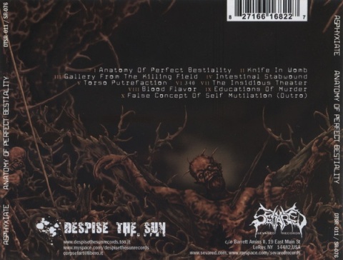 ASPHYXIATE - Anatomy Of Perfect Bestality