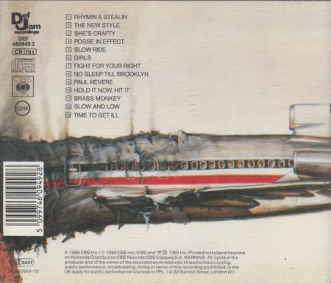 BEASTIE BOYS- Licensed To Ill