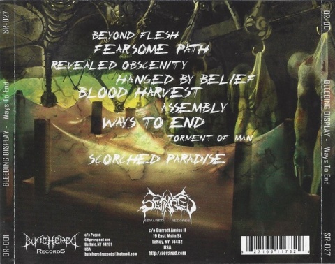 BLEEDING DISPLAY - Ways to End