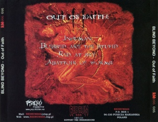 BLIND BEYOND - Out Of Faith