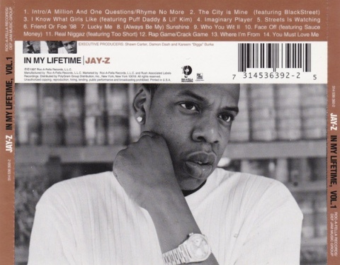 JAY-Z- In My Lifetime vol. 1