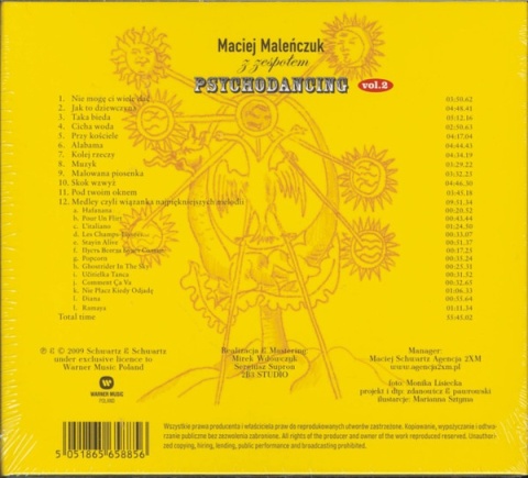 MACIEJ MALEŃCZUK z zespołem PSYCHODANCING- Psychodancing vol.2