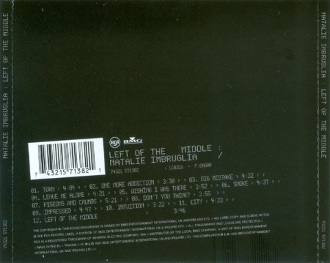NATALIE IMBRUGILA- Left Of The Middle