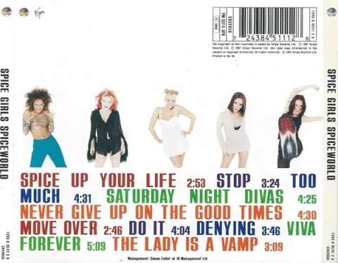 SPICE GIRLS- Spiceworld