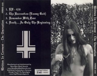 WRITTEN IN TORMENT - The Uncreation
