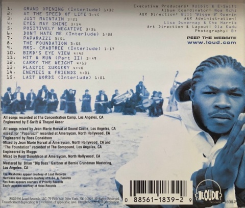XZIBIT- At The Speed Of Life