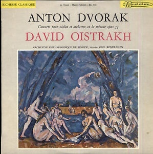 ANTON DVORAK/DAVID OISTRAKH- Concerto Pour Violon Et Orchestre En La
