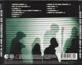 ASIAN DUB FOUNDATION- Enemy Of The Enemy