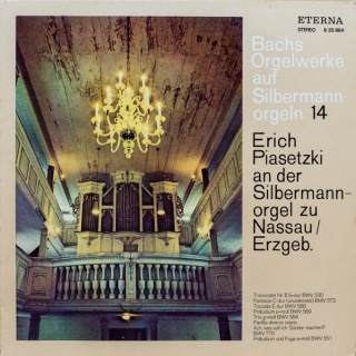 BACH- Orgelwerke Auf Silbermann Orgeln