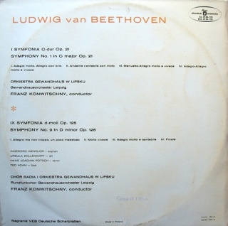 BEETHOVEN- I Symfonia/IX Symfonia