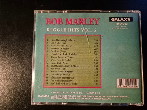 BOB MARLEY- Reggae Hits Vol. 1 i 2