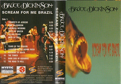 BRUCE DICKINSON- Scream For Me Brasil