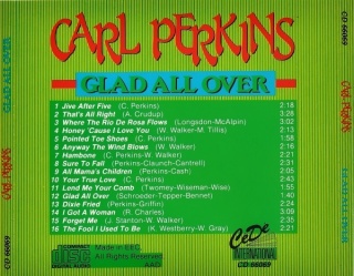CARL PERKINS- Glad All Over