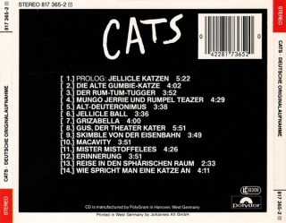 Cats- Deutsche Originalaufnahme
