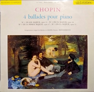 CHOPIN- 4 Ballades Pour Piano