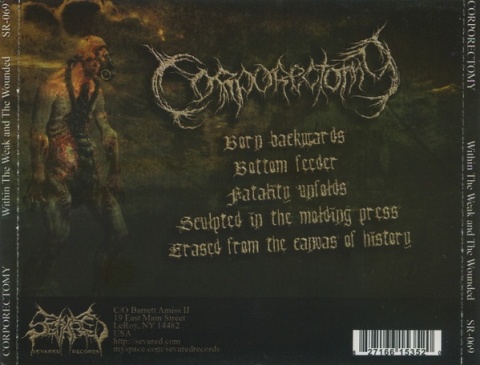 CORPORECTOMY - Within The Weak And The Wounded