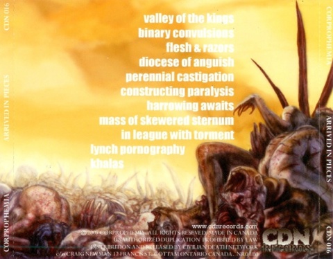CORPROPHEMIA - Arrived In Pieces