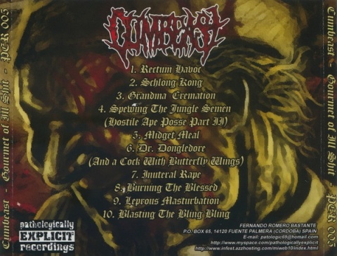 CUMBEAST - Gourmet Of Ill Shit