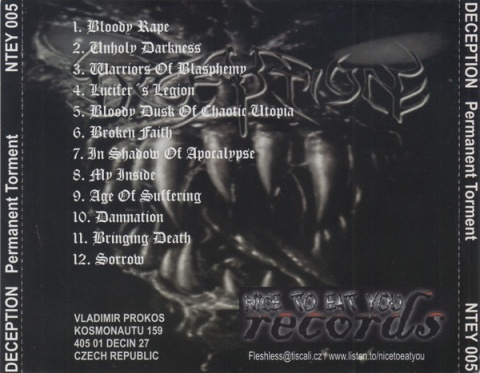 DECEPTION - Permanent Torment