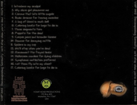 DECOMPOSING SERENITY - We'll Stop When You're Dead