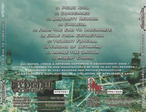 DECONFORMITY - From The End To Inseminate
