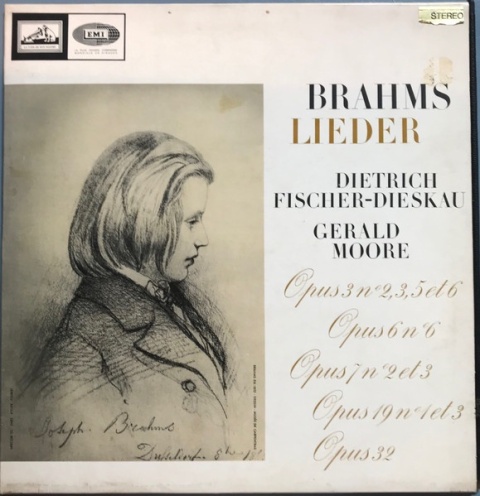 DIETRICH FISCHER-DIESKAU/GERALD MOORE- Brahms Lieder