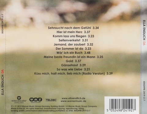 ELLA ENDLICH- Da