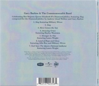 GARY BARLOW & THE COMMONWEALTH BAND- Sing