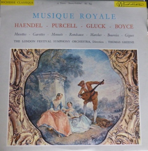 HAENDEL/PURCELL/GLUCK/BOYCE- Musique Royale