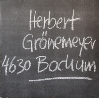 HERBERT GRÖNEMEYER- 4630 Bochum