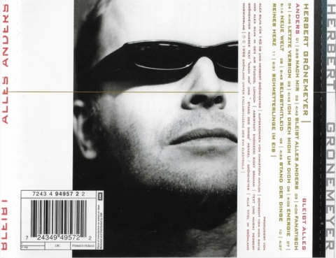 HERBERT GRÖNEMEYER– Bleibt Alles Anders