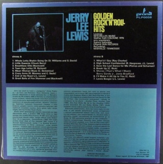 JERRY LEE LEWIS- Golden Rock'n'Roll Hits