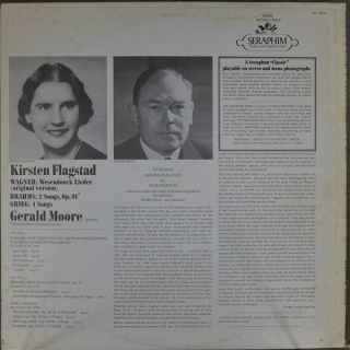 KIRSTEN FLAGSTAD- Wagner/Brahms/Grieg