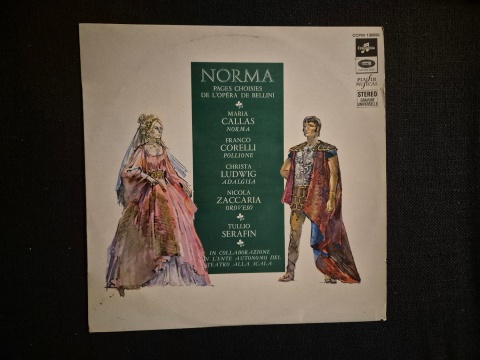 MARIA CALLAS- Norma Pages Choisies De L'opéra De Bellini
