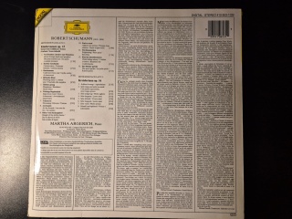 MARTHA ARGERICH- Robert Schumann – Kinderszenen + Kreisleriana