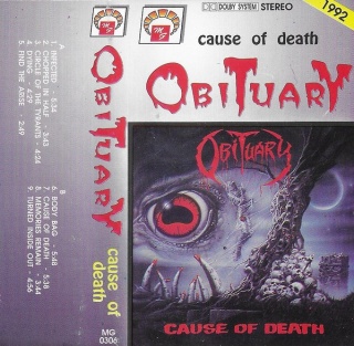 OBITUARY- Cause Of Death