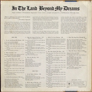 PARAMAHANSA YOGANANDA- In The Land Beyond My Dreams