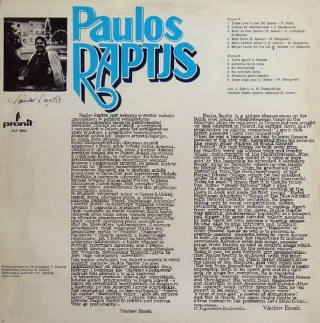 PAULOS RAPTIS- Paulos Raptis