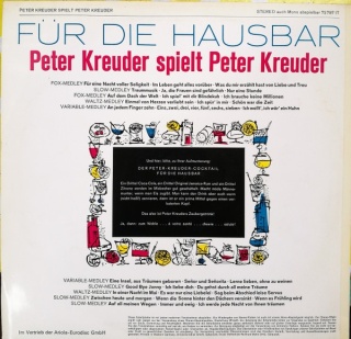 PETER KREUDER- Für Die Hausbar