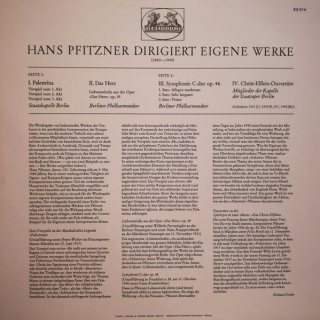 PFITZNER- Zum 100. Geburtstag