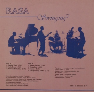 RASA - Swinging.