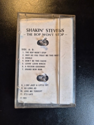 SHAKIN' STEVENS- The Bop Won't Stop