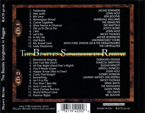 THE BEATLES Songbook Reggae