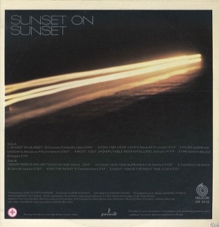 TINA TURNER- Sunset On Sunset