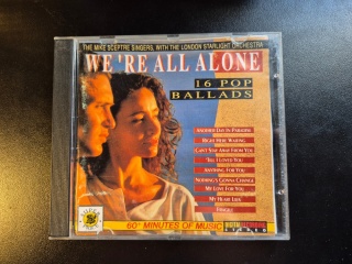 We're All Alone- 16 pop Ballads