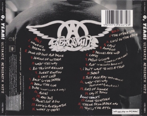 AEROSMITH- O, Yeah! Ultimate Aerosmith Hits