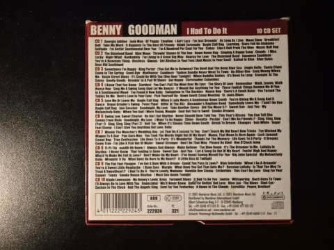 BENNY GOODMAN- 10 CD Set