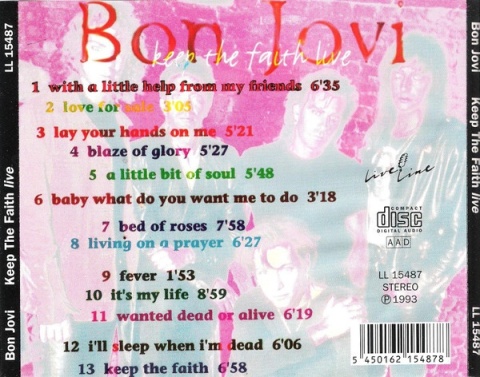 BON JOVI- Keep The Faith Live